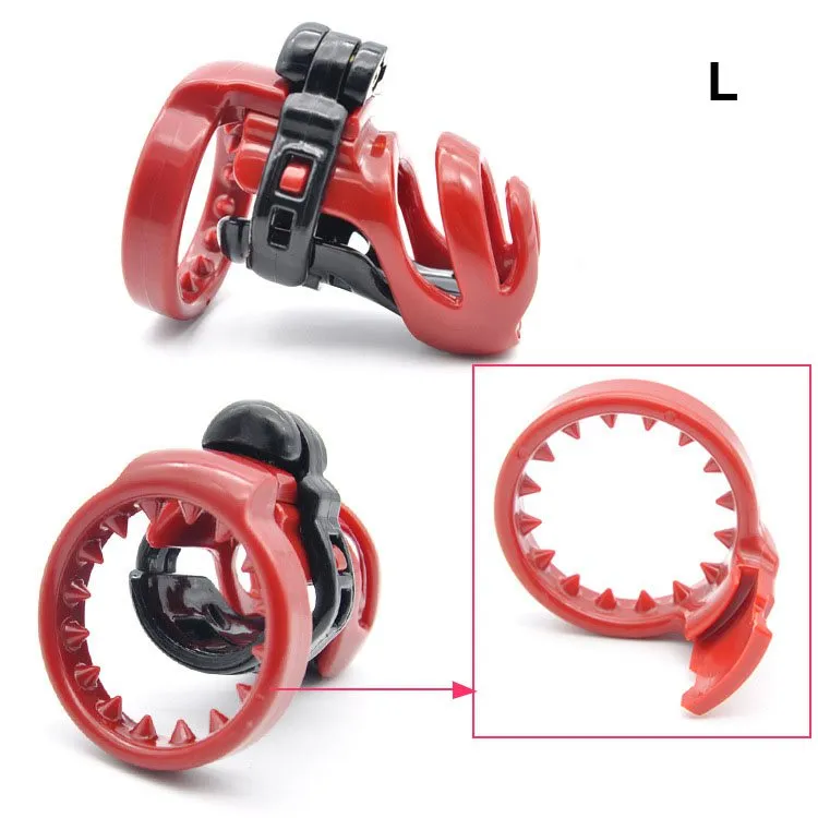 chastity devices cock cages penis restraint new 3D design plastic CB resin lock