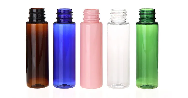 DHL gratis 30 ml willekeurige kleur reizen transparant plastic parfum verstuiver kleine mini lege spray hervulbare fles voor huidverzorgingspunten