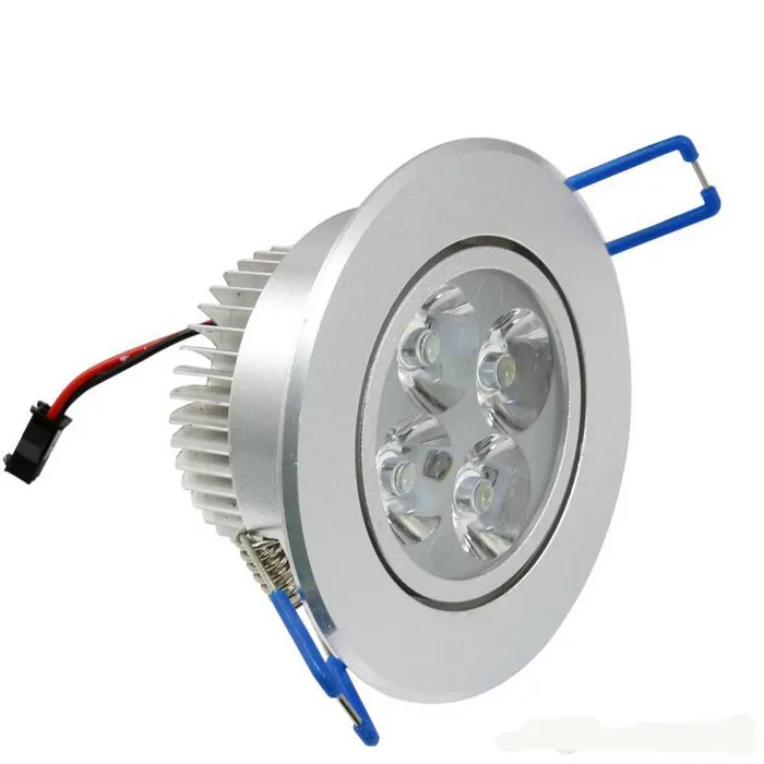 Frete Grátis Dimable 9W 12W Downlights LED Bulbos 85-265V Iluminação embutida LED luz do ponto com motorista LED 3years Garantia