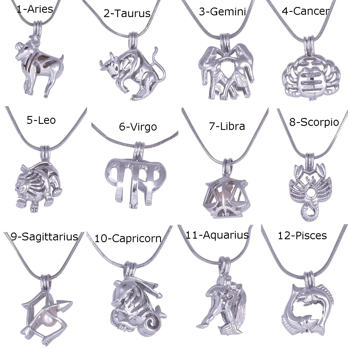 Heart Key Angel Wings Design Locket Cage, Pearl Gem Bead Cage Pendant Mountings, DIY smycken charms P80