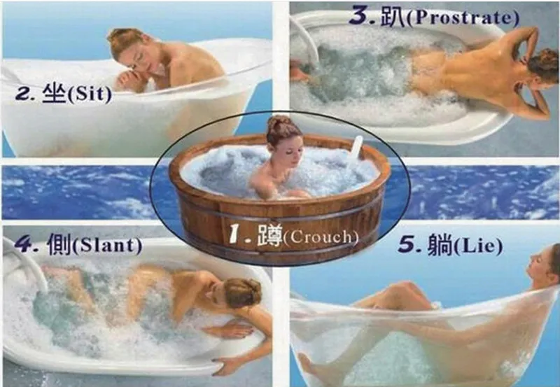 Casa sauna bolha spa hidroterapia bolha spa máquina de bolha de ar massagem corporal máquina do chuveiro de água DHL frete grátis