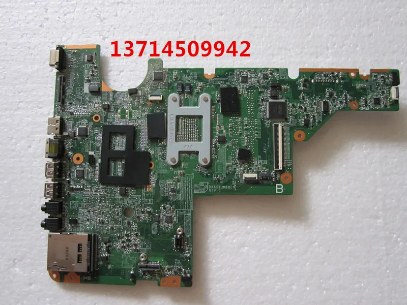 634648 001 Platine f r HP G42 G62 CQ62 Laptop Motherboard mit Intel CPU I3 350M