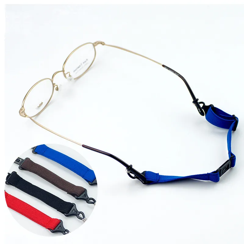 20Pcs/Lot New Anti-Slip Sports Adjuatable Glasses Cords Separate Eyewear Sunglasses Ropes 4 Colors Free Shipping