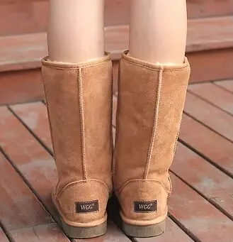 ¡Novedad de 2020! Botas de nieve a la moda para mujer y niña, botas de invierno, zapatos cálidos, botas de piel originales de alta calidad, tallas eur36-43