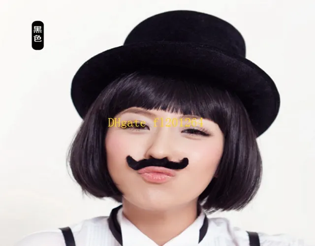 / partij Gratis Verzending Mannen Vrouwen Fancy Dress Party Game Cos Party levert een Moustache False Beard Fine Beard Baard Baard