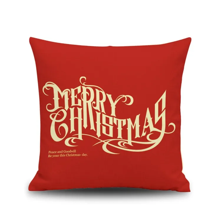 Jul Ren Kudde Skydd Gott Nytt År Kudde Skal Jul Reindeers Pillow Case Home Decor Pillowcases