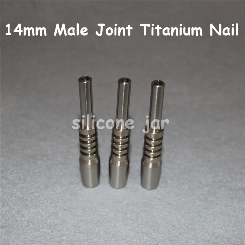 Universal Titanium Nail 14mm Male Titanium Nails Adjustable Male Joint