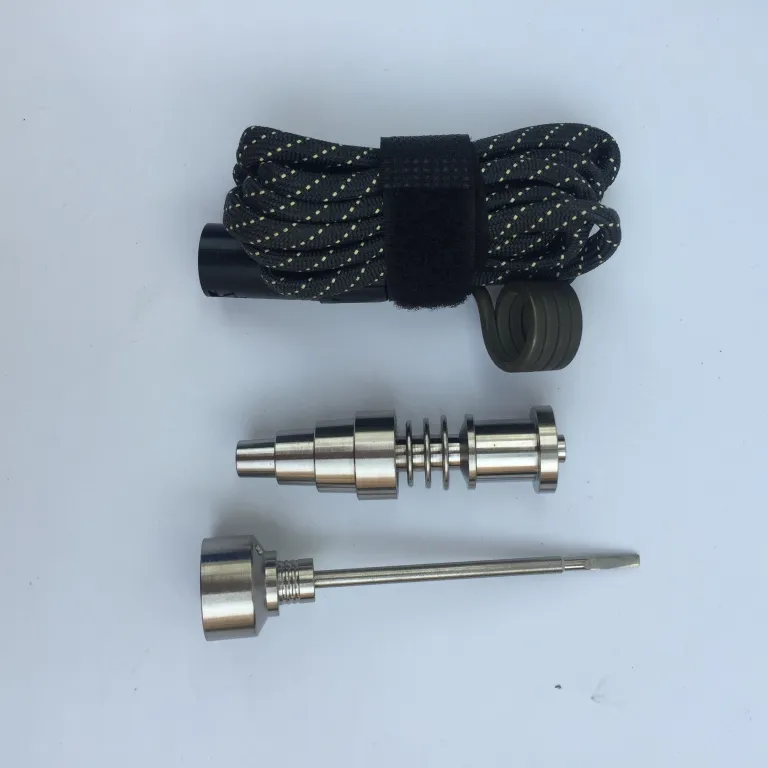 Gereedschapsdelen GR2 G2 Titanium nagel 16mm 20mm verwarmer titanium nagel vrouwelijke man met carb cap voor verdamper