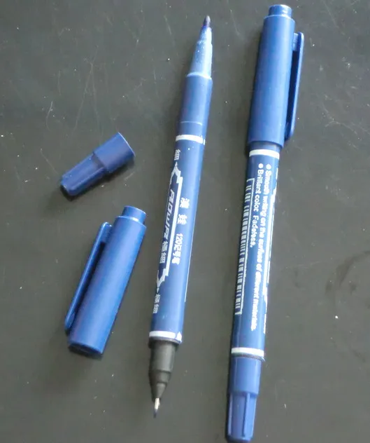 Blue Tattoo Tattoo Tattoo Marker Marking Scribe cane