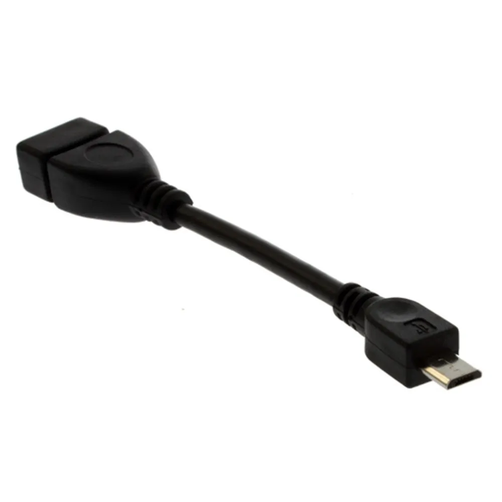 USB Bir dişi - mikro USB 5 Pin Erkek Adaptör Ana Bilgisayar OTG Veri Şarj Cihazı Kablo Adaptörü