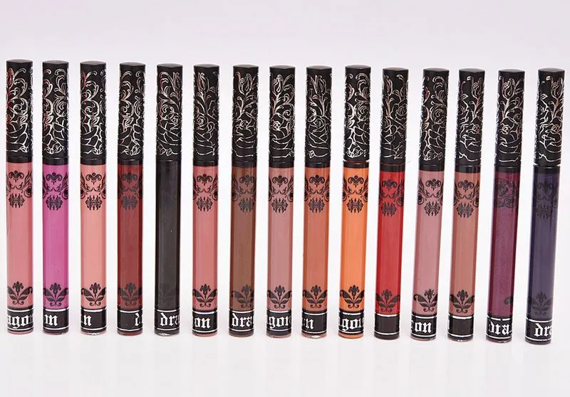 Wieczna cieczy Szminka Matowa Lipstick Lip Gloss 6.6ml / 0,22 OZ 15 Kolor Wysokiej jakości DHL Darmowa Wysyłka