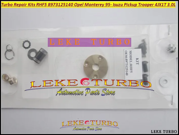 Turbo Repair Kits Rebuild Kit RHF5 8973125140 Turbolcharger voor OPEL MONTEREY 95-99 voor ISUZU PICKUP TROOPER 98- 4JX1T 3.0L 157HP