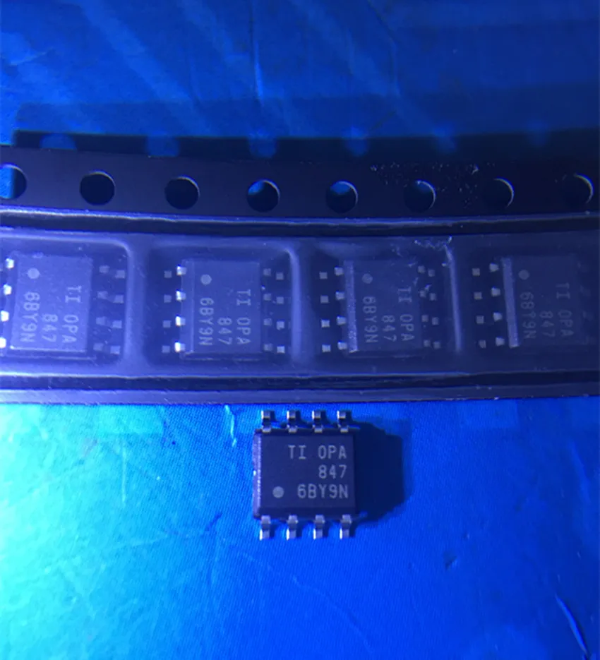 Wholesale 5 lot pcs OPA847 OPA847IDR OPAMP VFB 3.9GHZ 8SOIC in stock new and original ic free shipping