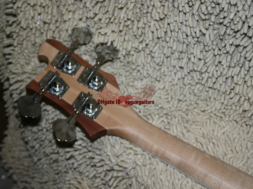 Custom 4003 Bass 4 string Bass Guitar wood Manual sculpture Electric bass colored VOS Speical Offer Made in China A1119