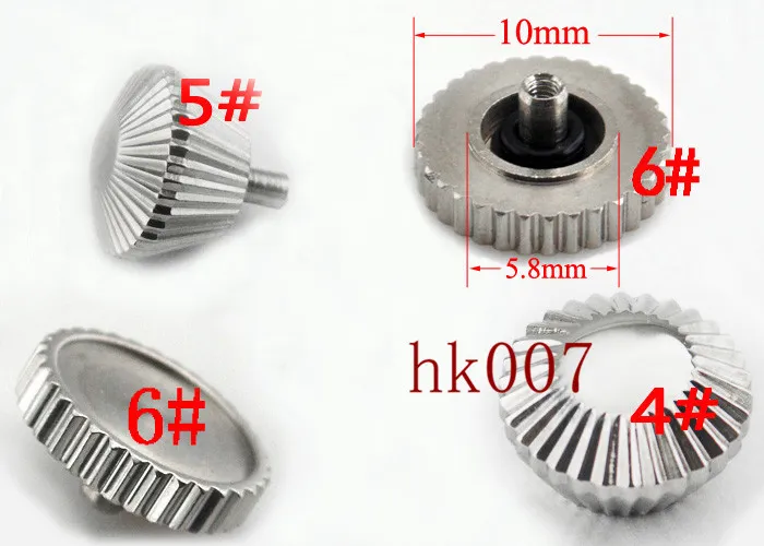 P217 Stainless Steel Watch Crown Fit Seagull ST36 eta 6497,6498 movement High Quality Crown