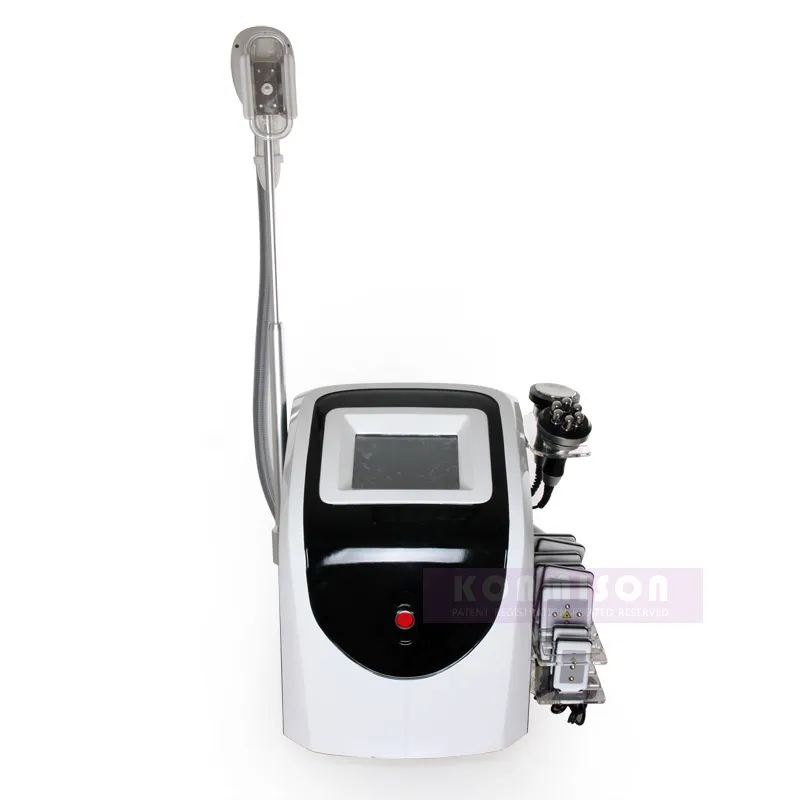 4 Handgrepen Cryolipolysis Machine 40k Cavitatie 5 MHz RF Lipo Laser Afslanken Vet Vriezend Beauty Apparatuur Professional voor salongebruik