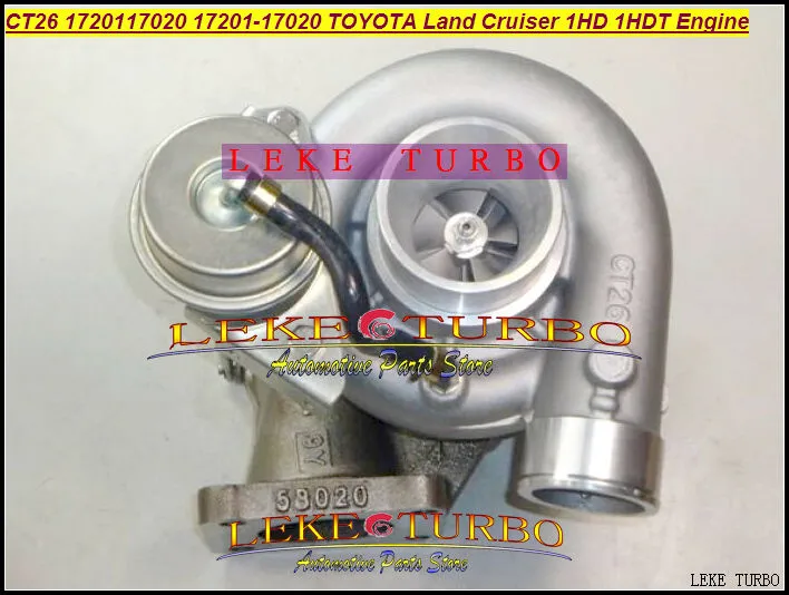 CT26 17201 17020 17201-17020 1720117020 Turbo Turbine Turbocharger For TOYOTA Land Cruiser LandCruiser HR492HT 1HD 1HDT 1HD-T 180HP