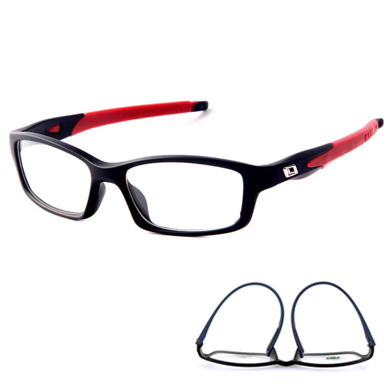 Men Women Eyeglasses Frames Sports Eyewear Plain Glass Spectacle