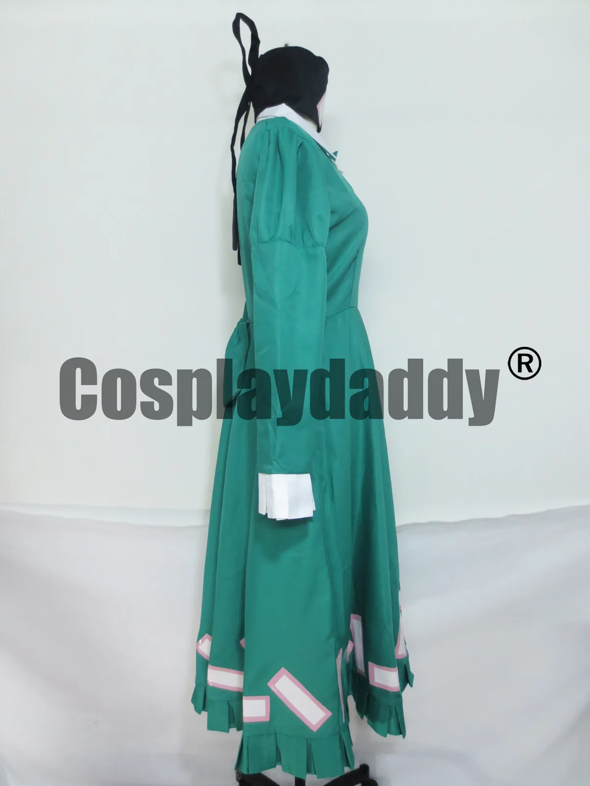 Touhou Project Ten Desires Soga no Tojiko Costume Cosplay Abiti verdi M006