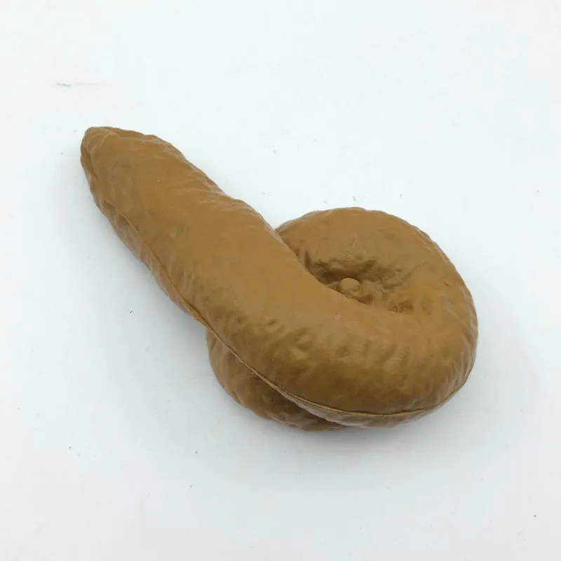 Simulated stool Simulation feces Yellow bowels Mischief Turd Gag Gift Realistic Shits poop Fake Turd Classic Shit Gag-Funny Joke sick fool