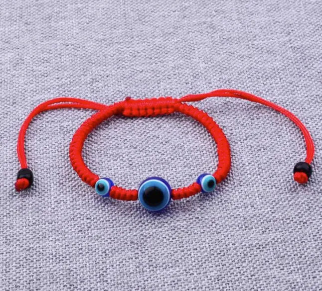 12 Bracelets A Charme String Rouge Evil Eye Lucky Cordon Red Bracelet Adoptable Gift DIY Du 0 68 DHgate