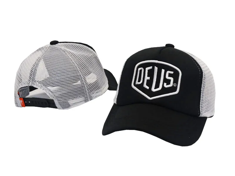 Zupełnie nowy Deus ex Machina Baylands Trucker Snapback Hats 9 Styles Motorcycles Mesh Baseball Cap Drop 7033951