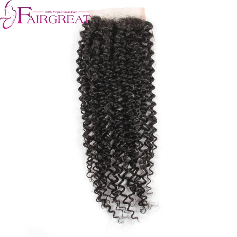 Virgin Peruvian Curly Hair with Stängning peruanska mänskliga hårbuntar med stängning 3st peruansk jungfruhårvävbuntar med Clos6171287