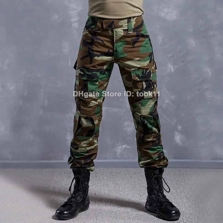 Importé - Pantalon Homme Sport Décontracté Style Camouflage Militaire En  Coton