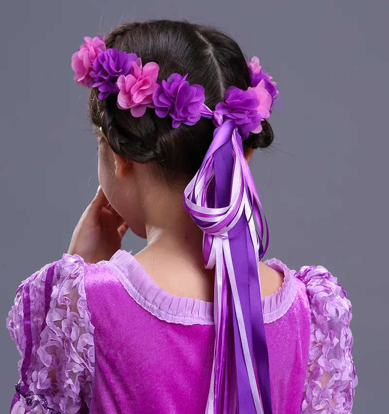 Baby Rapunzel Cosplay Costume Princess Dress for Girls, Polyester Cotton,  Sizes M-XXL, Holiday Party from Dhgate Cosplay - price 15.83