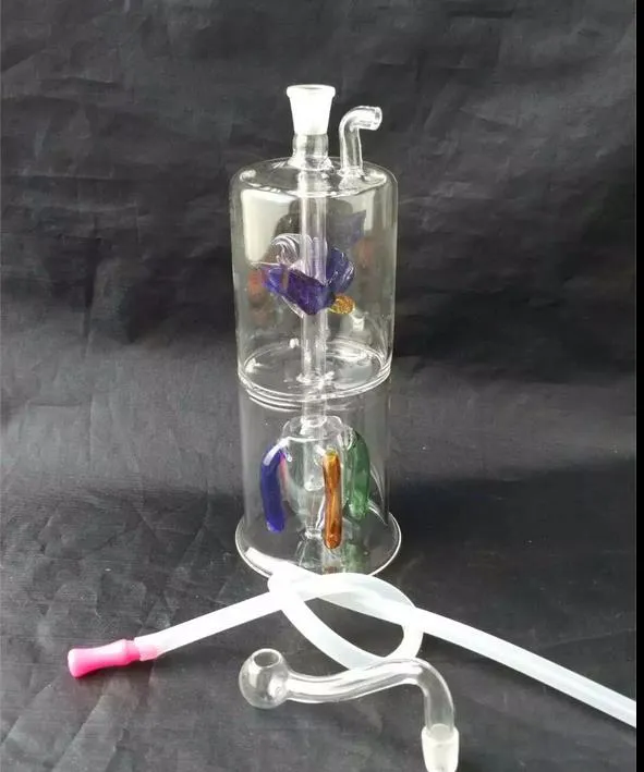 Spend the next four claw glass bongs --glass hookah smoking pipe Glass gongs - oil rigs glass bongs glass hookah smoking pipe - vap- vaporiz