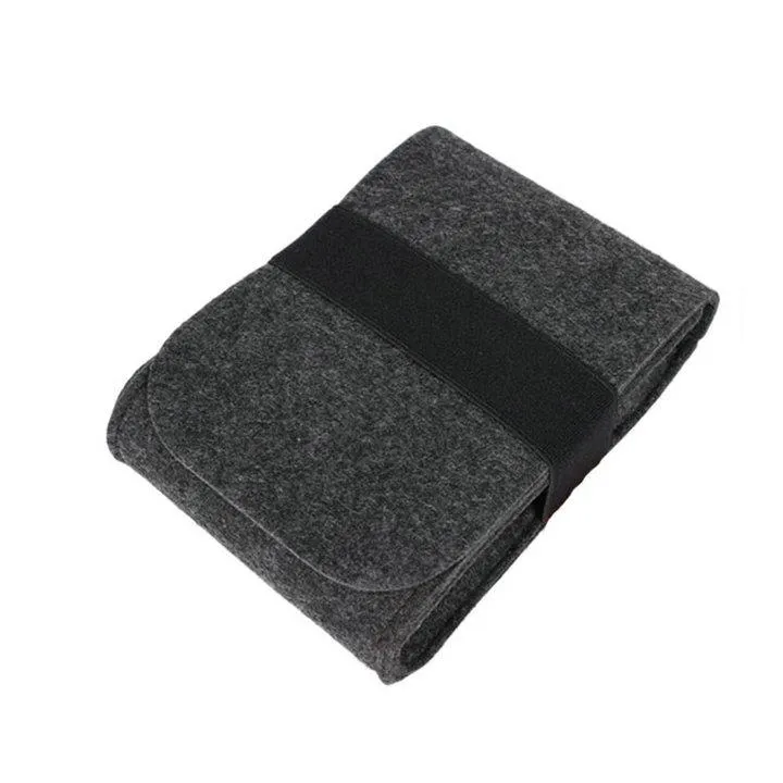 Mouse mobile hard disk bag Felt power line digital data storage bag Organizer drop shipping Can be customized