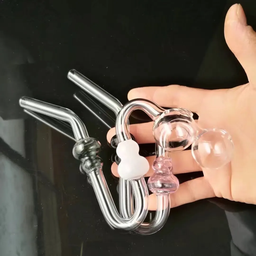 New Coloured gourd snake , Wholesale Glass bongs Oil Water Pipes Glass Pipe Oil Rigs Smoking ,