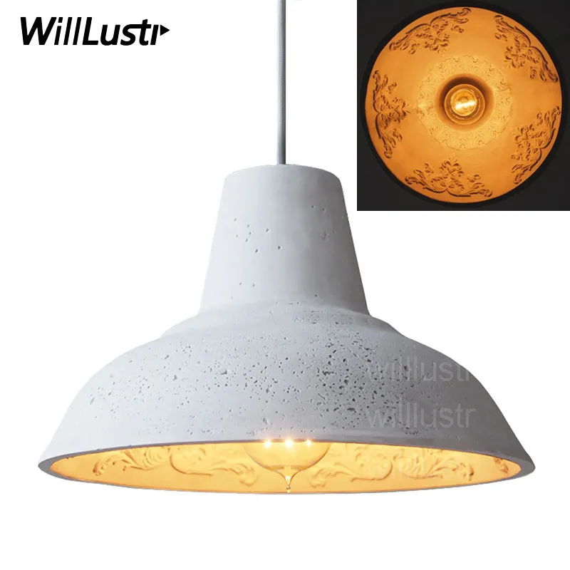 Handmade Gypsum Suspension Lamp Shades Kmart For Hotel, Restaurant, Bar