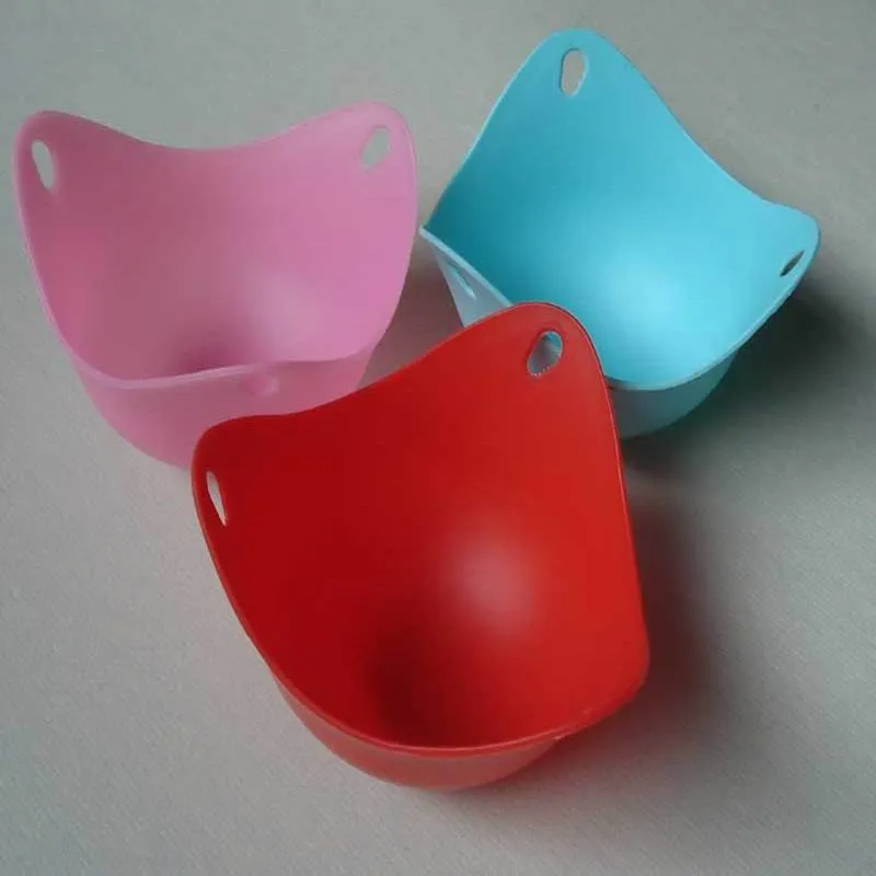 Livraison gratuite, silicone oeuf braconnier cuisinière chaudière outil de cuisine ustensiles de cuisine poché cuisson tasse cuisinière