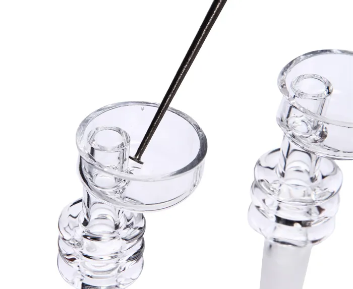 Cheap Wry Bowl domeless quartz nails with 10/14/19mm male/female joint with Big bowl Big enjoy. glass water pipes, oil rigs