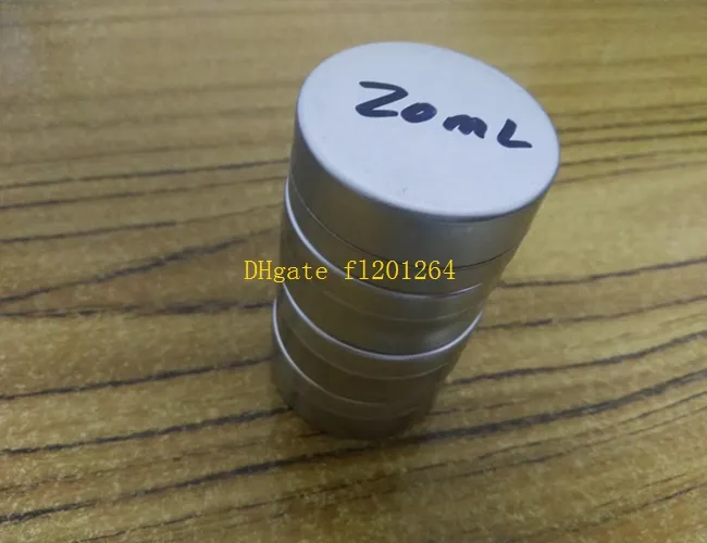 20g 20ml Empty Cosmetic Jar Lip Balm Container Pots Aluminum Tins 45x19mm