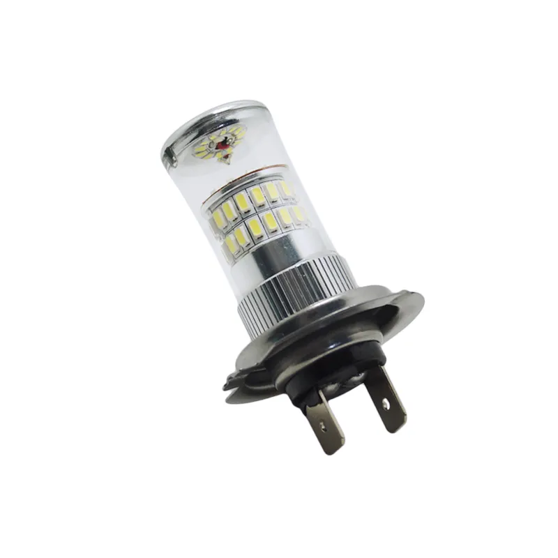 2 pièces 12V DC voiture superbe blanc brillant H7 48SMD 3014 antibrouillard LED ampoule lampe 46709345610