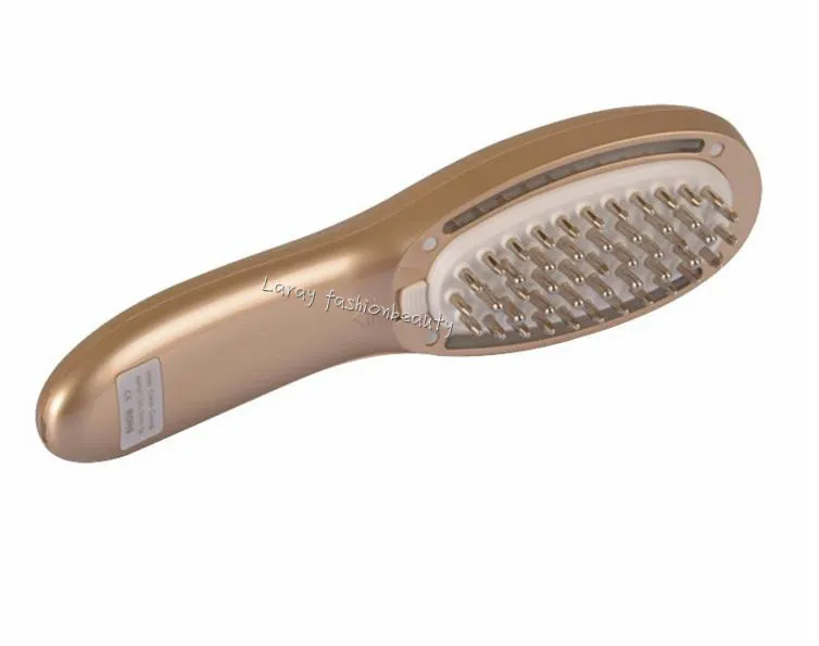 Portable 3 in1 Laser LED Light Therapy Micro Current Stimulation Hair Regrowth Massager Growth Comb Remove Scurf Repair Hair