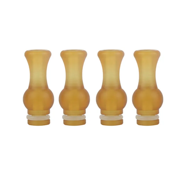 4 tipi 510 Drip Tips PEI Materiale Wide Bore Drip Tip Bocchino Copri 510 Thread Tank RTA RBA RDA Atomizzatore DHL