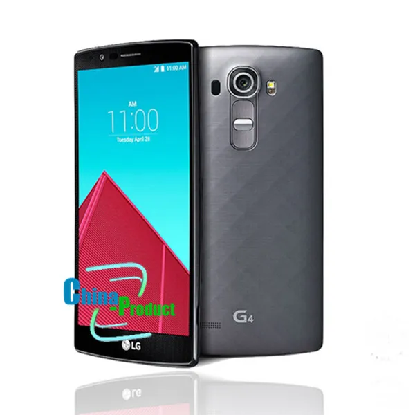 Orijinal Unlocked LG G4 H815 Quad Core Android 5.1 3 GB ROM 32 GB 5.5 inç Cep Telefonu 4G LTE Yenilenmiş