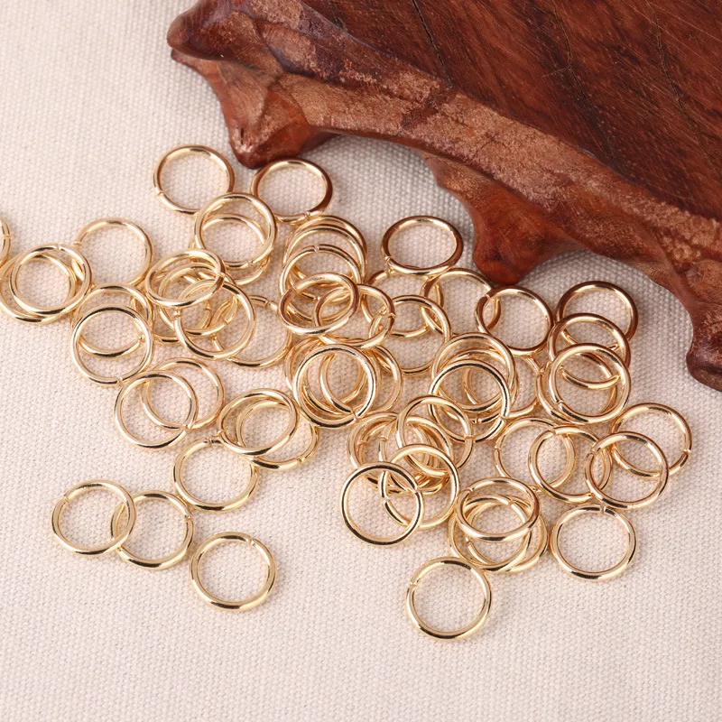 Whole 500gMost approx lot 4mm 5mm 6mm 7mm 8mm 10mm 12mm 14mm 16mm Open Jump Ring Split Ring Connector DIY Jewelry a9854220