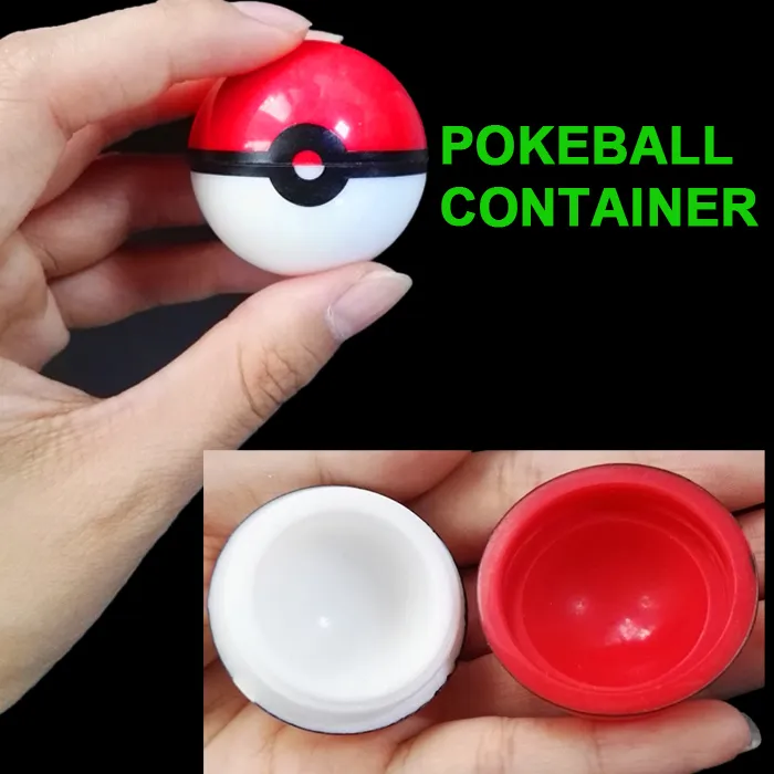 Partihandel Food Grade Silicone Ball Containerburk för DAB olja torr ört vaxlåda, rökning tillbehör. Grinderglas är tillgängligt