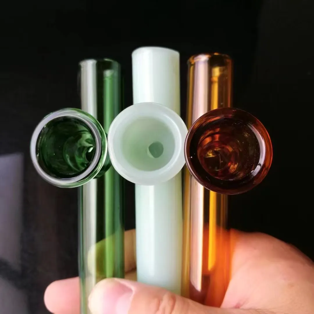 nouvelle cheminée d'entonnoir de couleur de haute qualité, bongs en verre en gros, narguilé en verre, accessoires de tuyau de fumée