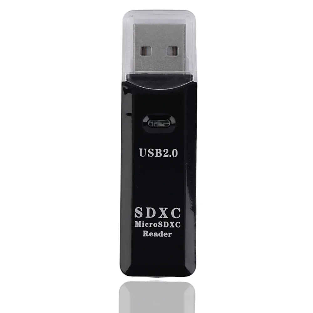 CF-336 2 1 Yüksek Hızlı USB 2.0 3.0 SDXC TF T-Flash Bellek Kartı Okuyucu Adaptörü SDHC/SDXCMMC/için MMC2/MMC/MMC 4.0 için