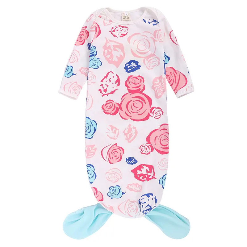 Soft Cotton Mermaid Sleeping Bag New Born For Newborns Infant Bedding