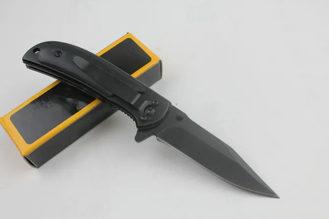Пользовательские ножи - 338 Малый EDC карманный складной нож 440C черный клинок Открытый кемпинга походные выживания Карманный Fold нож EDC карманные ножи