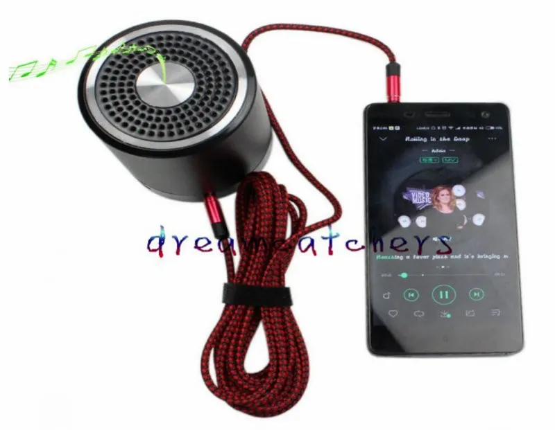 Nylon ininterrupto Nylon Rodada Braiede Audio Cabo 1.5m 3M 3.5mm Masculino Estéreo Auxiliar Auxiliar Aux Extensão para celular MP3 Speaker Tablet PC