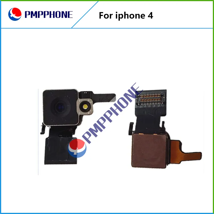 Good Qualtiy For Iphone 4 4G 500MP Back Rear Camera With Flash Replacement Part & With 