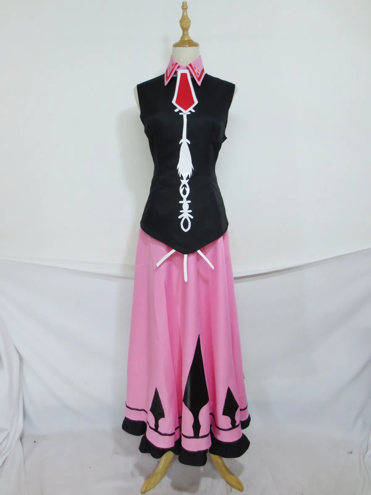 Touhou Project Remilia Scarlet Cosplay disfraz conjunto de vestidos rojos M006