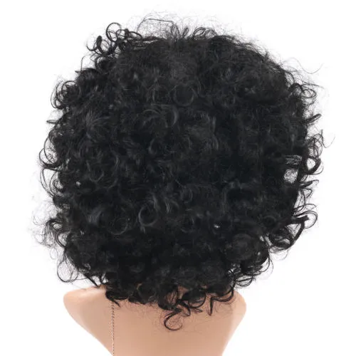 Kort lockig våg Bob Human Hair Wigs 180% Densitet Full naturlig Glödes Lace Front Wavy Wig för Black Women Diva1